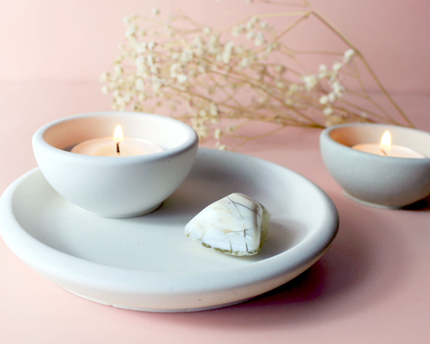 TEALIGHT candle holder mini bowl mold