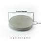 FLAT lid mold (Classic, Small)