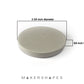 FLAT lid mold (Ceramic, Small)